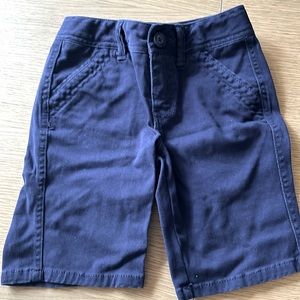 Navy Girls Uniform Shorts Slim